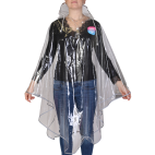 ISEOMA 2025 reusable rain poncho front